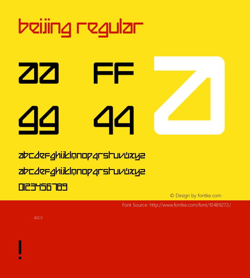 beijing字体,beijing regular字体|beijing regular version 1.