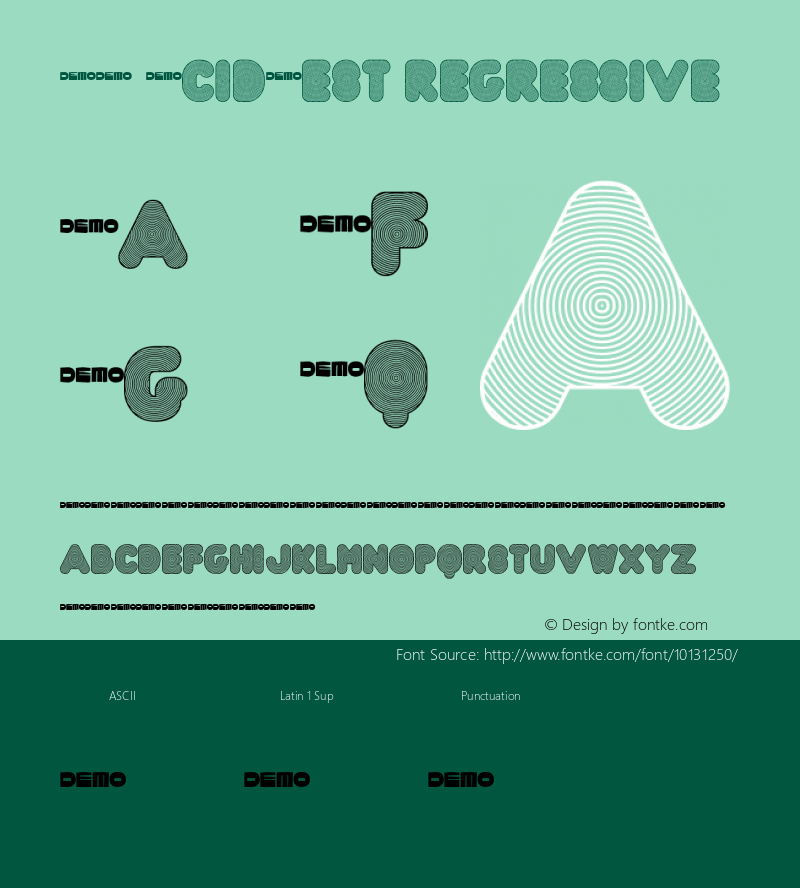 ft acidtest regressive fenotype typefaces 2004图片样张