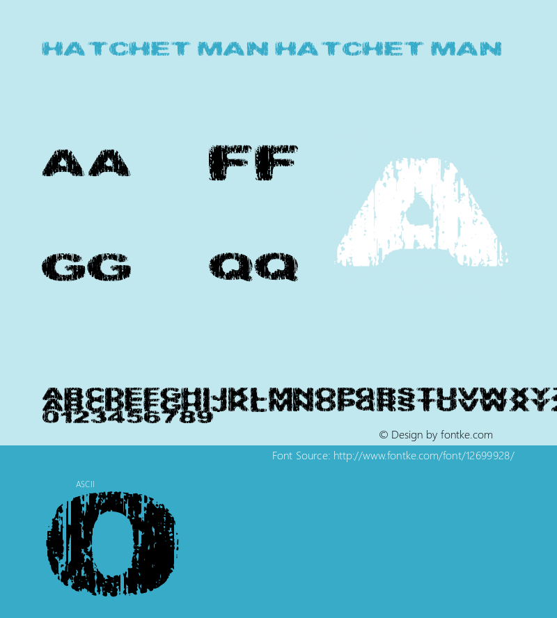 hatchet man hatchet man 1.0图片样张