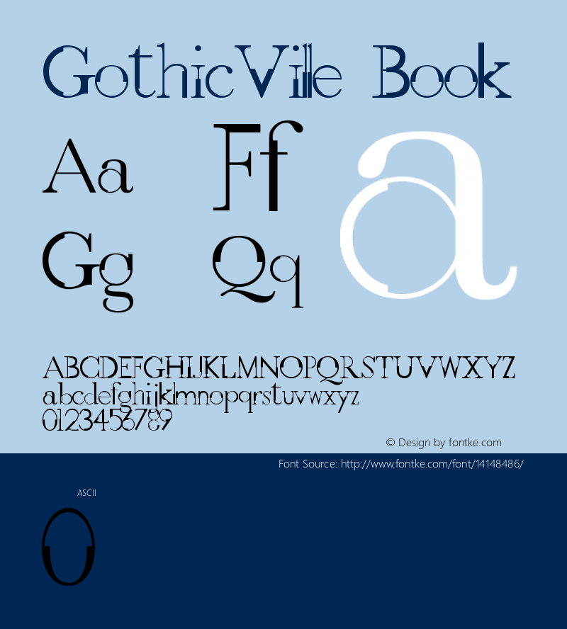 gothicville book