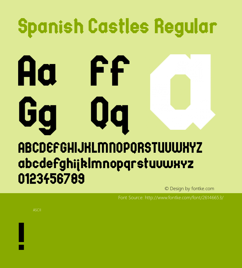 spanish castles 图片样张