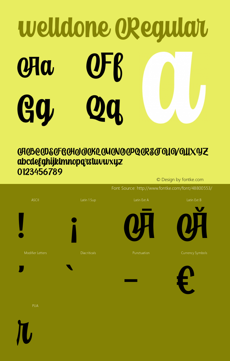 welldone version 1.00;december 12, 2019;fontcreator 12.0.0.